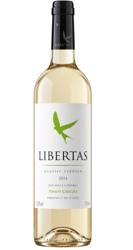 Libertas Pinot Grigio — garrafa