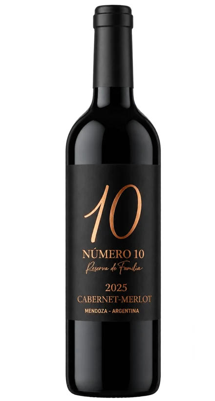 Número 10 Cabernet / Merlot — garrafa